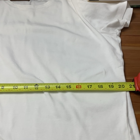 Eddie Bauer NWOT short sleeve, bright white T-shirt, 100% cotton - Picture 8 of 9